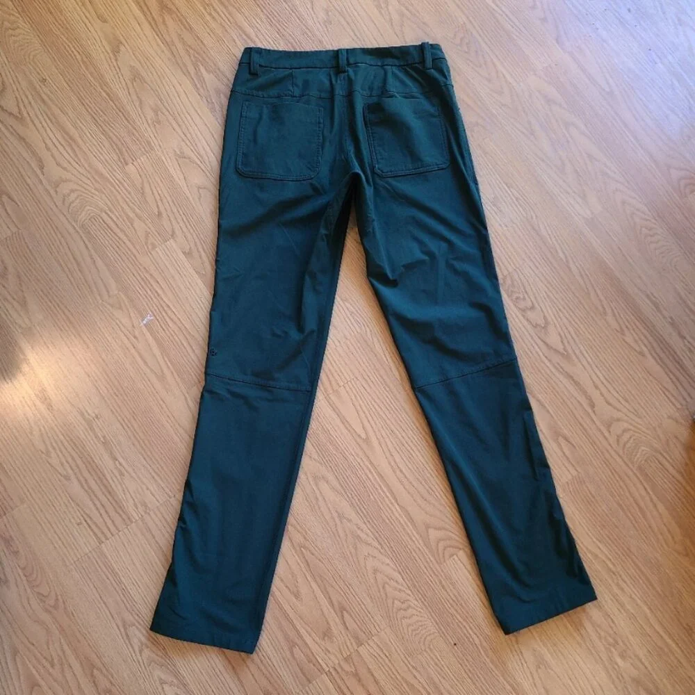 LULULEMON ABC SLIM FIT PANT 5-POCKET WARPSTREME stretch jean-style trouser sz 32